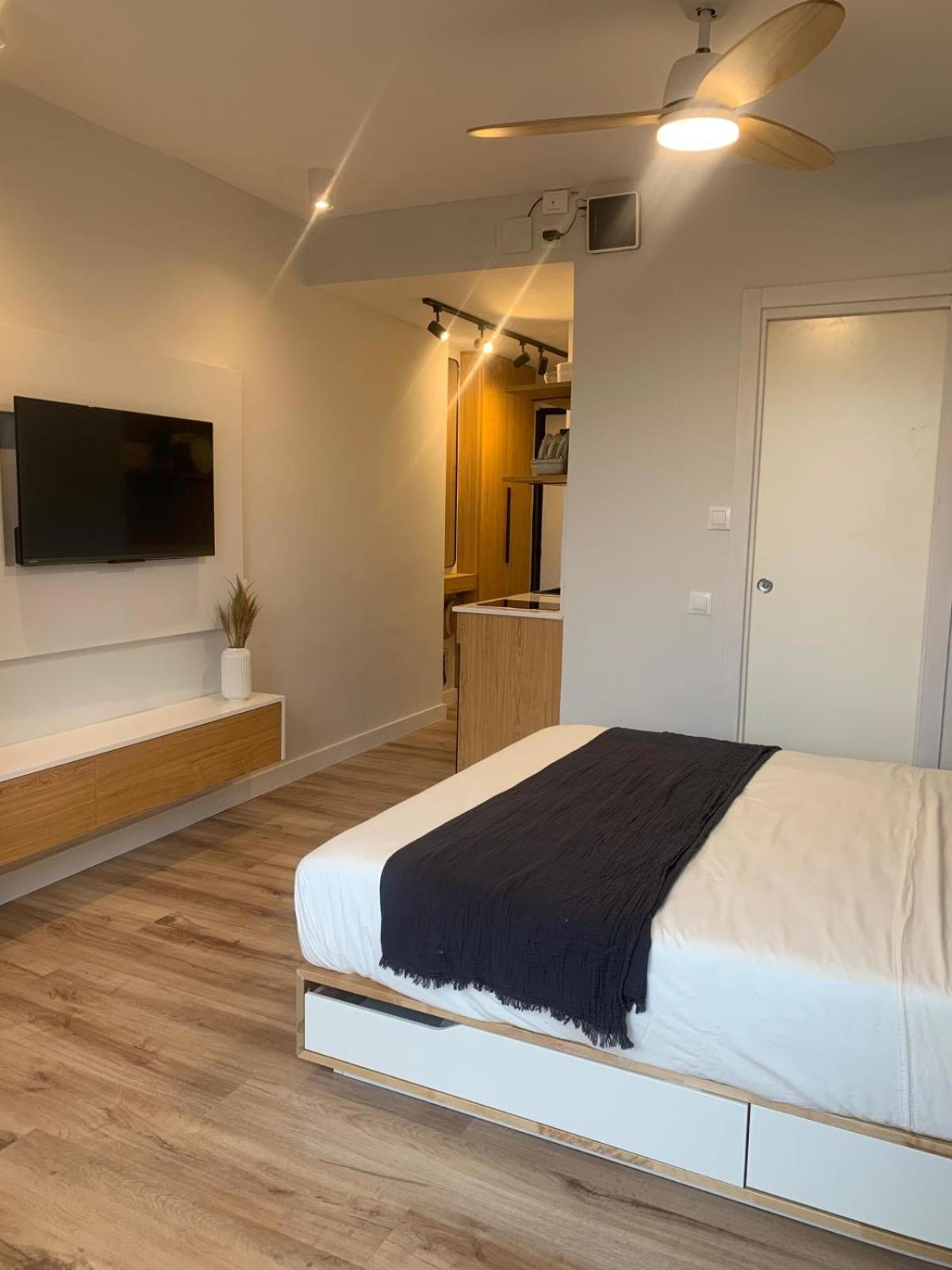 Estudio En Playa La Malagueta 말라가 외부 사진